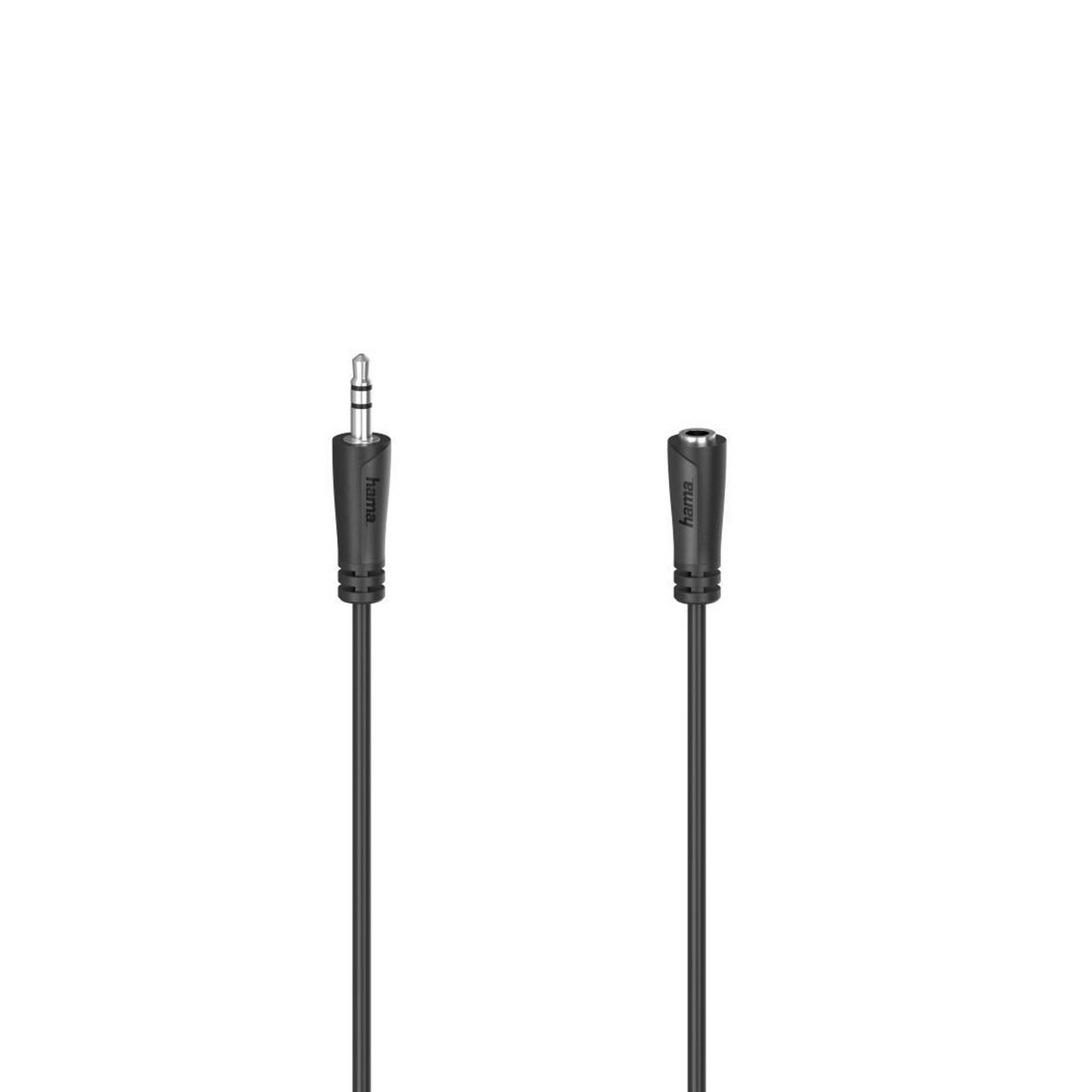 Hama Audio-Verlängerungskabel 3,5 mm Klinkenstecker mit 3,5 mm Klinkenkupplung Stereo, 5 m Hama Audio-Verlängerungskabel 3,5 mm Klinkenstecker mit 3,5 mm Klinkenkupplung Stereo, 5 m von Hama