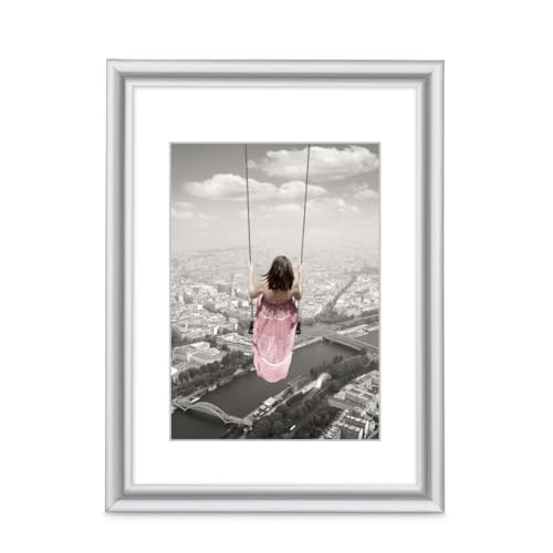 Hama Kunststoffrahmen Swing, Silber, 30 x 40 cm von Hama