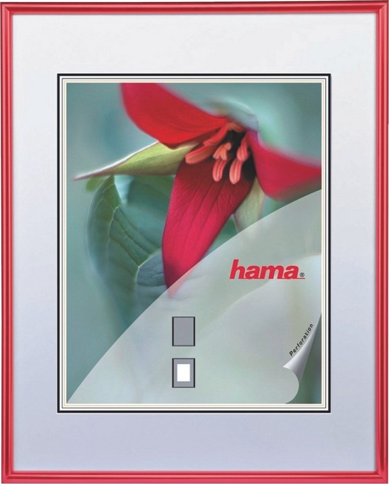 Hama Bilderrahmen Bilderrahmen Kunststoff 21x29,7cm rot. Hama Bilderrahmen Bilderrahmen Kunststoff 21x29,7cm rot. von Hama