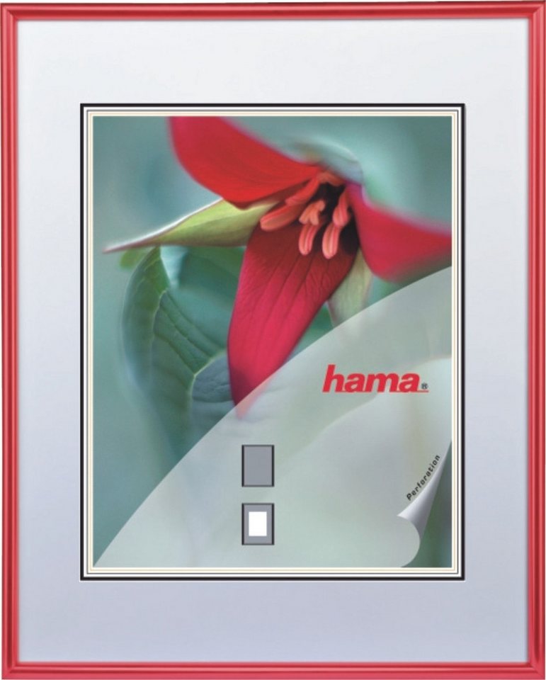 Hama Bilderrahmen Bilderrahmen Sevilla 20x30cm rot. Hama Bilderrahmen Bilderrahmen Sevilla 20x30cm rot. von Hama
