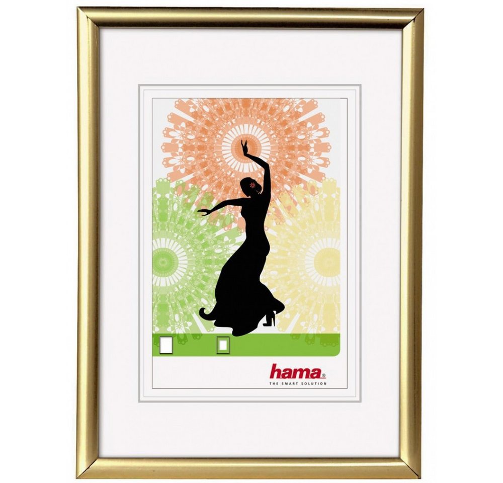 Hama Bilderrahmen Hama Kunststoffrahmen Madrid 13x18cm gold - Bilderrahmen. Hama Bilderrahmen Hama Kunststoffrahmen Madrid 13x18cm gold - Bilderrahmen. von Hama