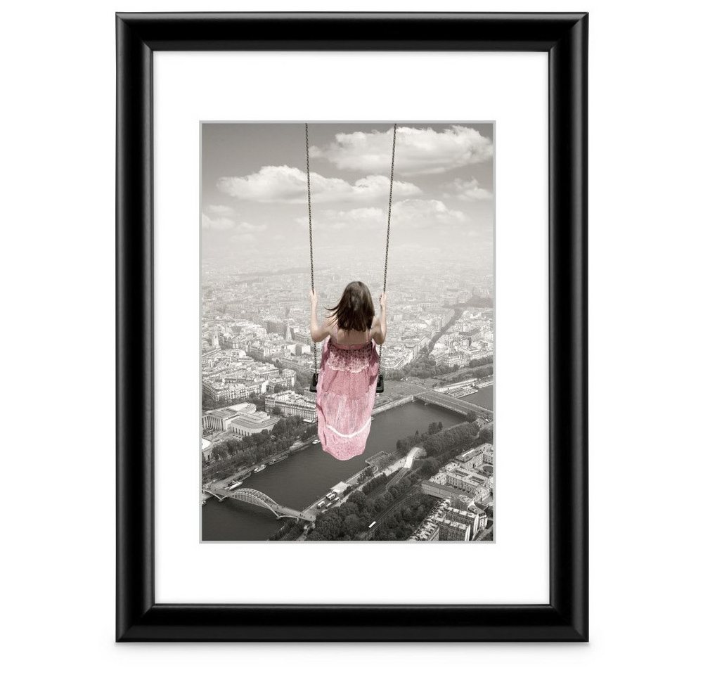 Hama Bilderrahmen Hama Kunststoffrahmen Swing 13x18cm schwarz - Bilderrahmen Hama Bilderrahmen Hama Kunststoffrahmen Swing 13x18cm schwarz - Bilderrahmen von Hama