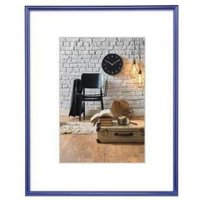Hama - Bilderrahmen Sevilla 21 x 29,7 cm (b x h) 15 x 20 cm (b x h) Polystyrol Kunststoff blau von Hama