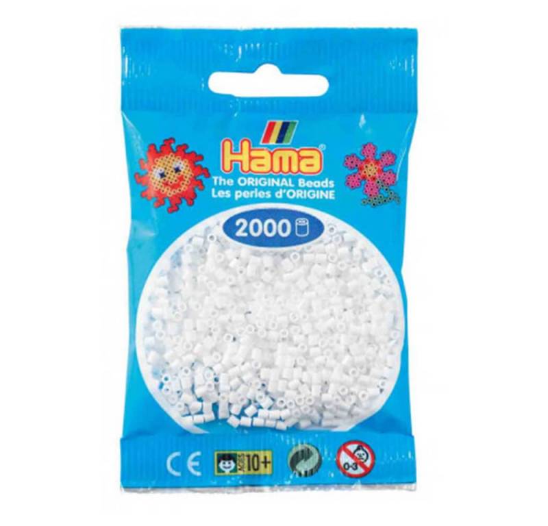 Hama Bügelperlen Hama Beutel mit 2000 Mini-Bügelperlen von Hama