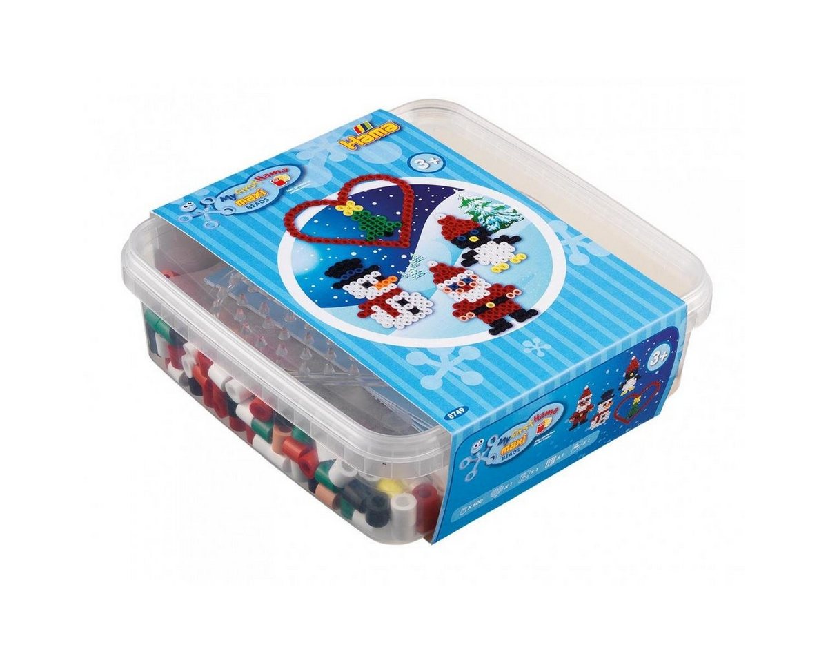 Hama Bügelperlen Hama Box Weihnachten Maxi-Bügelperlen von Hama