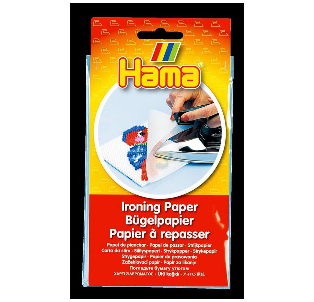 Hama Perlen Bügelperlen Hama Bügelpapier von Hama Perlen