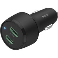 Hama - Car Charger 45W USB-Ladegerät 45 w kfz, lkw Ausgangsstrom (max.) 3000 mA usb-c® Anzahl Ausgänge von Hama