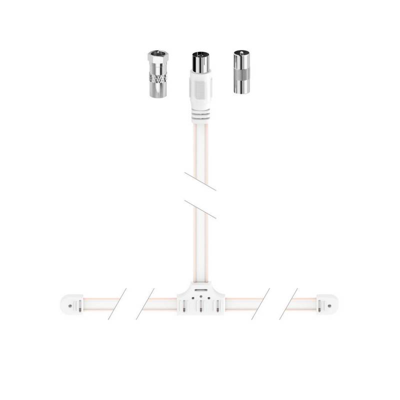 Hama DAB+-Wurfantenne 'Essential Line' weiß 1,75 m von Hama