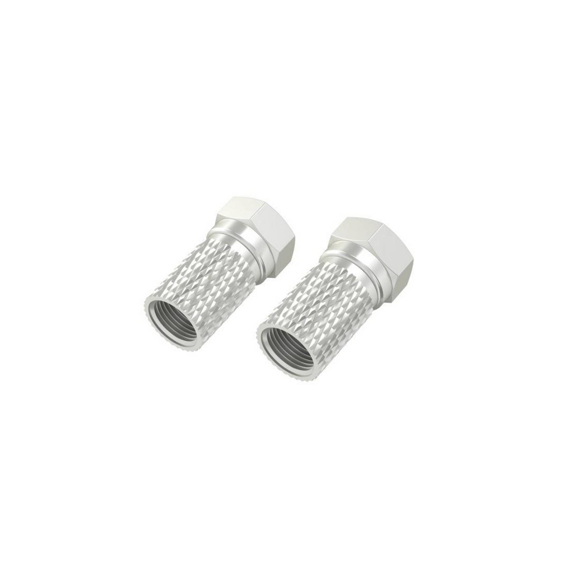 Hama F-Stecker Ø 5,5 mm schraubbar, 2 Stück Hama F-Stecker Ø 5,5 mm schraubbar, 2 Stück von Hama