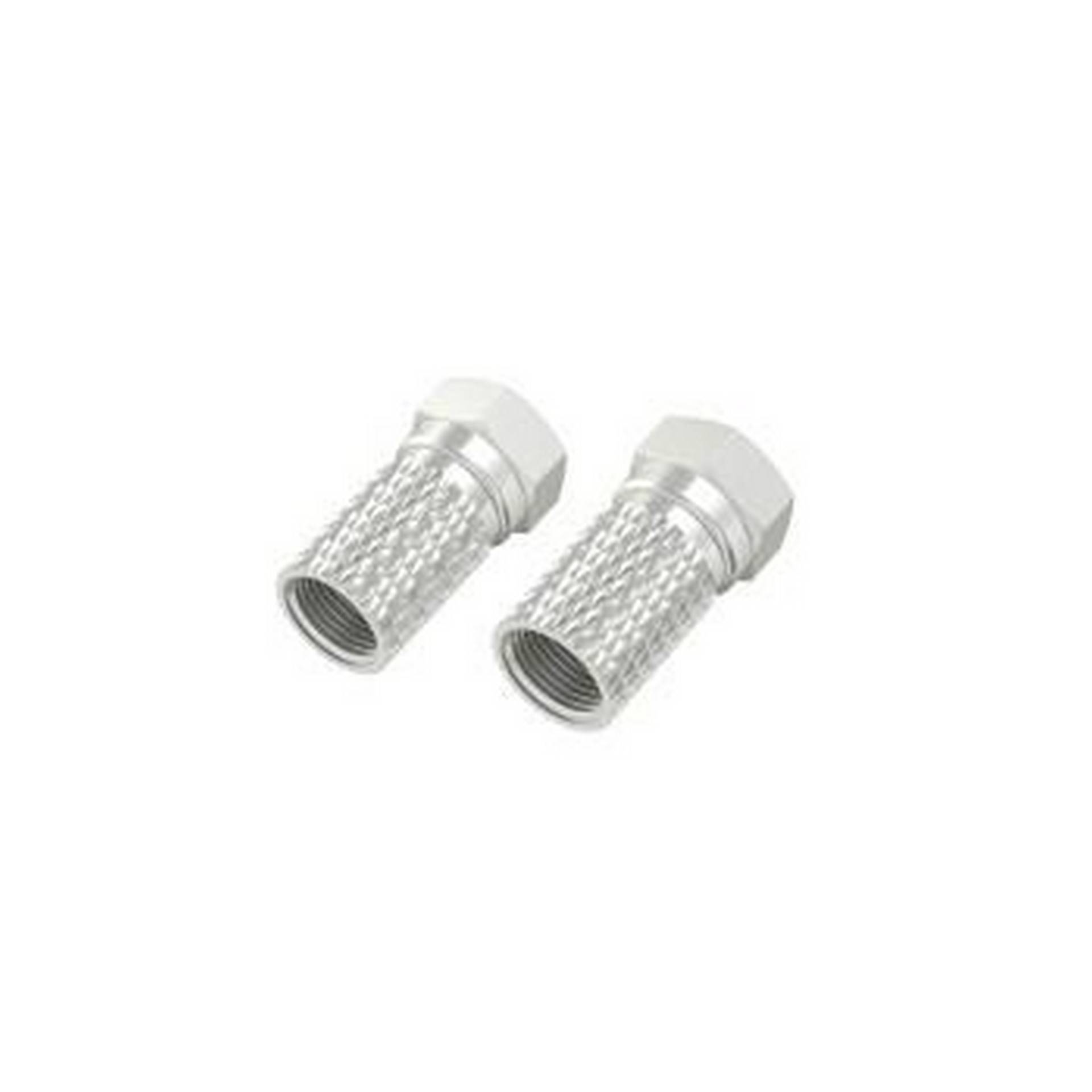 Hama F-Stecker Ø 6,8 mm schraubbar, 2 Stück Hama F-Stecker Ø 6,8 mm schraubbar, 2 Stück von Hama