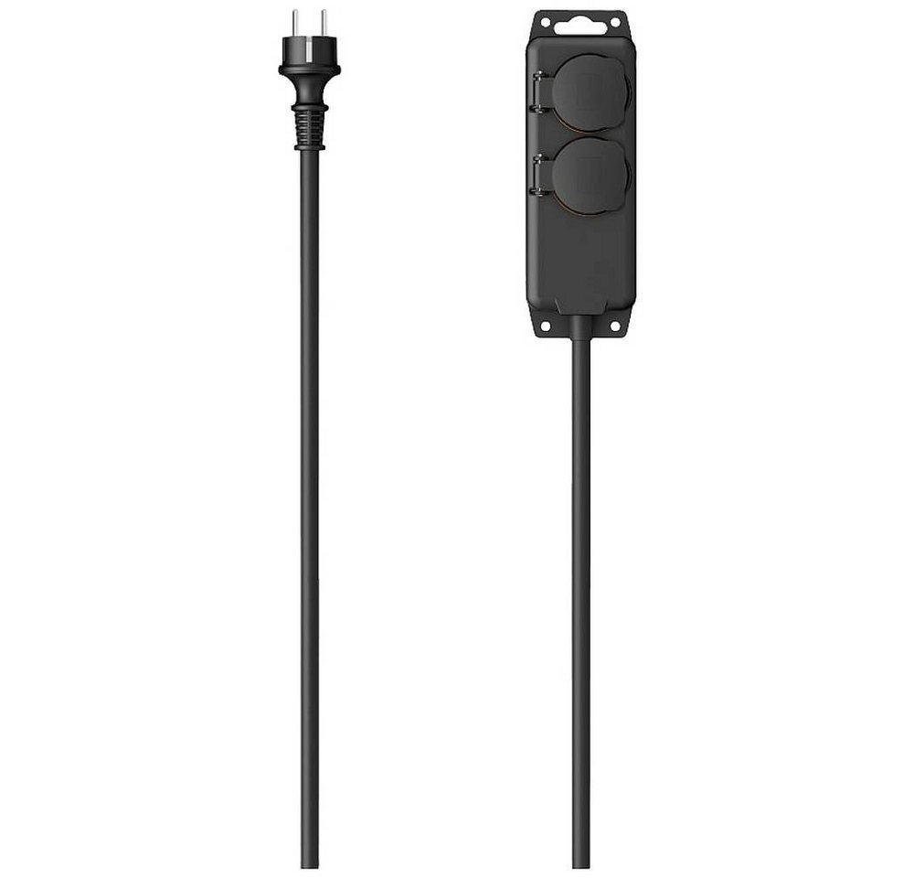 Hama Gartensteckdose Steckdosenleiste, 2-fach, für außen IP44, Wandmontage, 2 m 00223061, erhöhter Berührungsschutz Hama Gartensteckdose Steckdosenleiste, 2-fach, für außen IP44, Wandmontage, 2 m 00223061, erhöhter Berührungsschutz von Hama