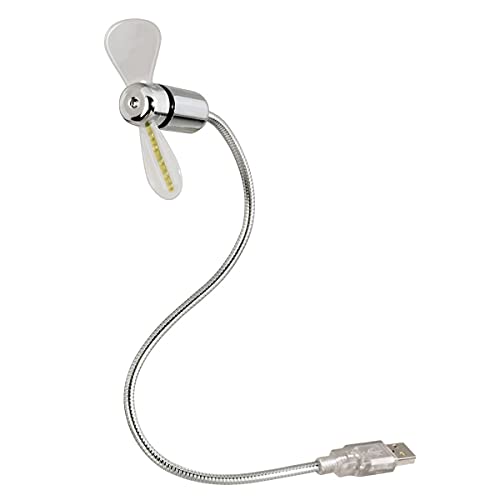 Hama USB-Ventilator mit Temperaturnachricht, silberfarben. Hama USB-Ventilator mit Temperaturnachricht, silberfarben. von Hama
