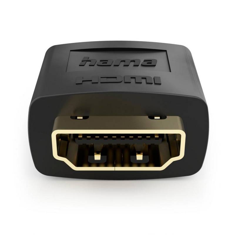 Hama HDMI-Adapter schwarz/vergoldet 2 x Kupplung 8K, für Computer von Hama