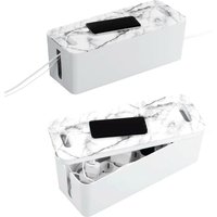Kabelbox Maxi Marmor-Design Kabelbox Maxi Marmor-Design von Hama