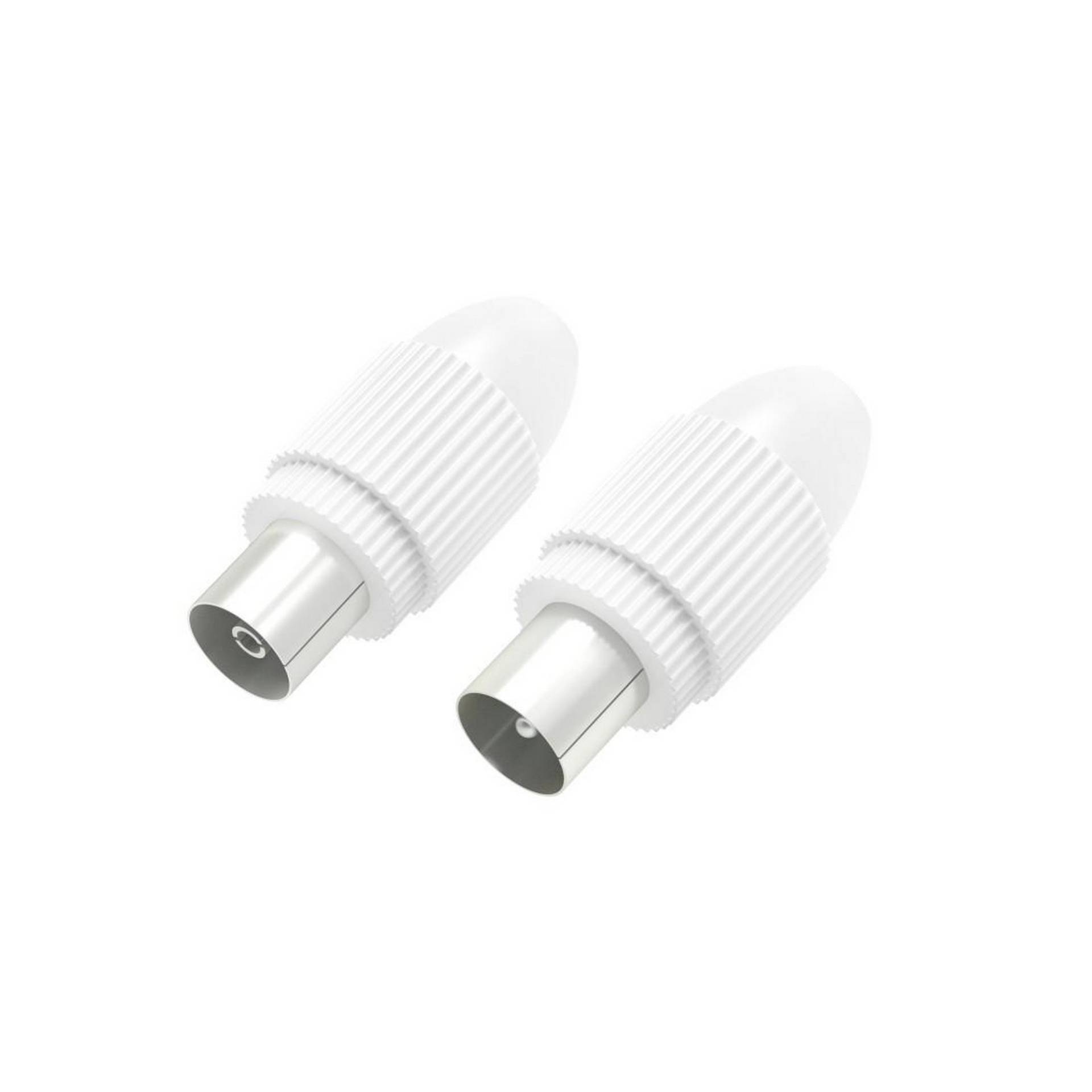 Hama Koax-Set Stecker mit Kupplung klemmbar Hama Koax-Set Stecker mit Kupplung klemmbar von Hama