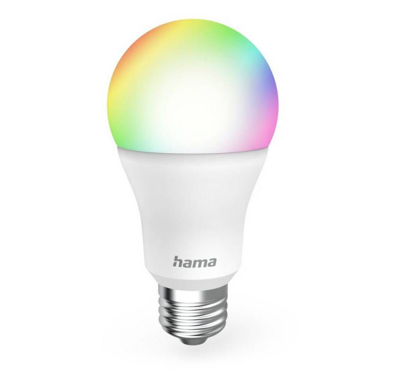 Hama LED-Leuchtmittel Hama Smarte WLAN-LED-Lampe E27 - intelligente Beleuchtung., Sockel E27, Variabler Weißton von Hama