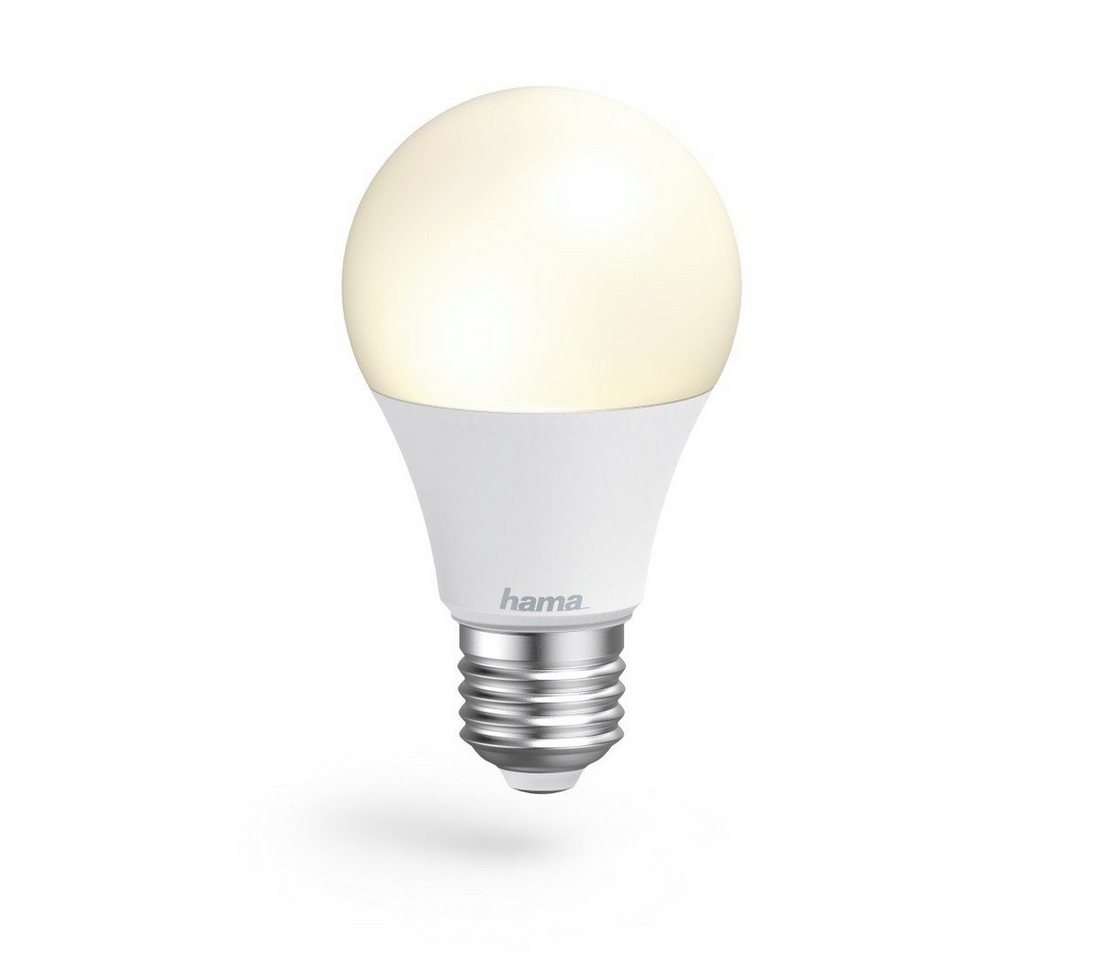 Hama LED-Leuchtmittel Smarte LED-Leuchte 3St., E27, 8,5W, RGBW, Smart Home Lampen WLAN, WiFi, E27, Farbwechsler, Neutralweiß, Kaltweiß, Warmweiß, Tageslichtweiß von Hama