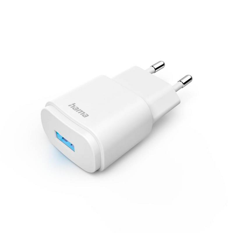 Hama Ladegerät weiß mit USB-A-Buchse 6 W von Hama