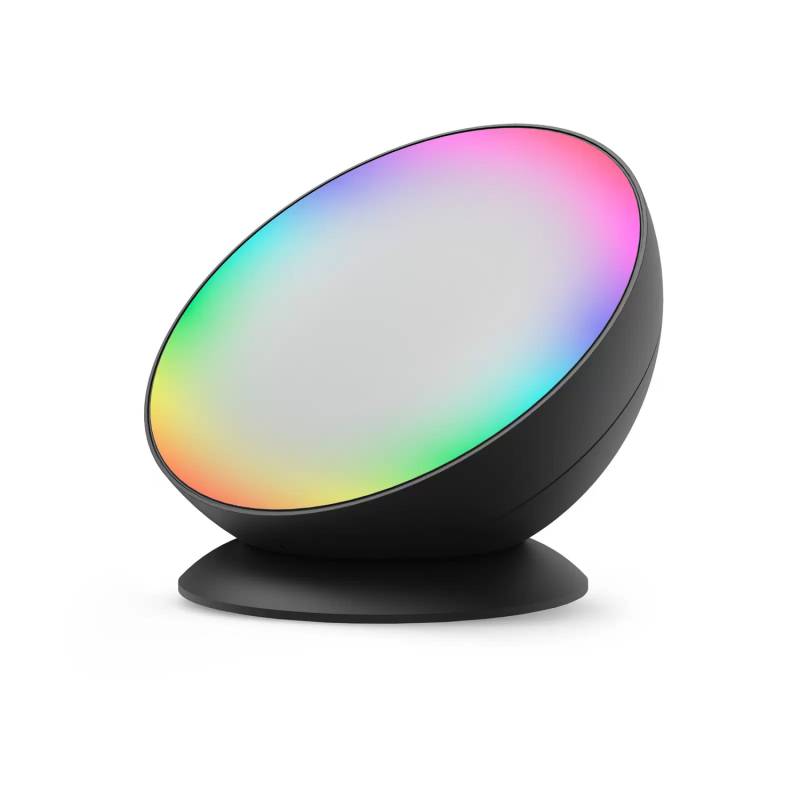 Hama Led Tischleuchte Tischlampe Tischlicht Leuchte Wlan Rund Smart Rgbw Dimmbar B-Ware von Hama