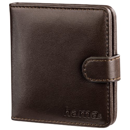 Hama Memory Card Case Vegas für MemoryStick Pro Duo/M2, Braun, Größe S von Hama
