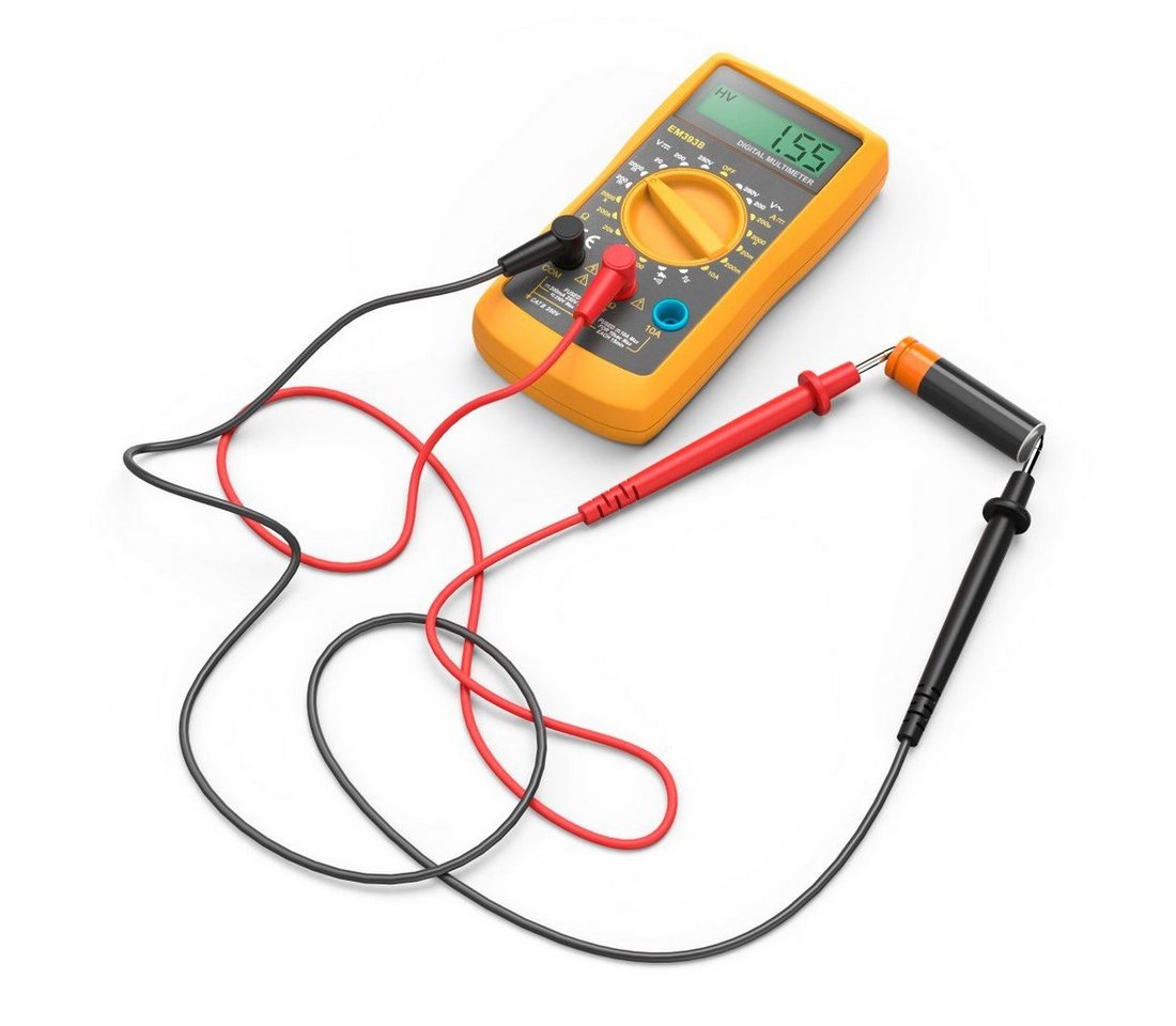 Hama Multimeter Digitalmultimeter zum Messen von Spannung, Strom und Widerstand, 300V von Hama