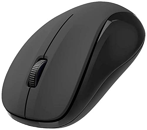 Hama Funkmaus kabellos (3 Tasten, 2,4GHz, 1200dpi, optische Maus kabellos, Wireless, Computermaus, für Laptop/PC/Notebook, geräuschlos, Batterie, für Rechtshänder/Linkshänder, USB-Empfänger) schwarz Hama Funkmaus kabellos (3 Tasten, 2,4GHz, 1200dpi, optische Maus kabellos, Wireless, Computermaus, für Laptop/PC/Notebook, geräuschlos, Batterie, für Rechtshänder/Linkshänder, USB-Empfänger) schwarz von Hama