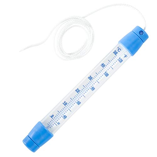 Hama Pool- und Teichthermometer analog, 17.5 cm, 0°C - 50°C von Hama