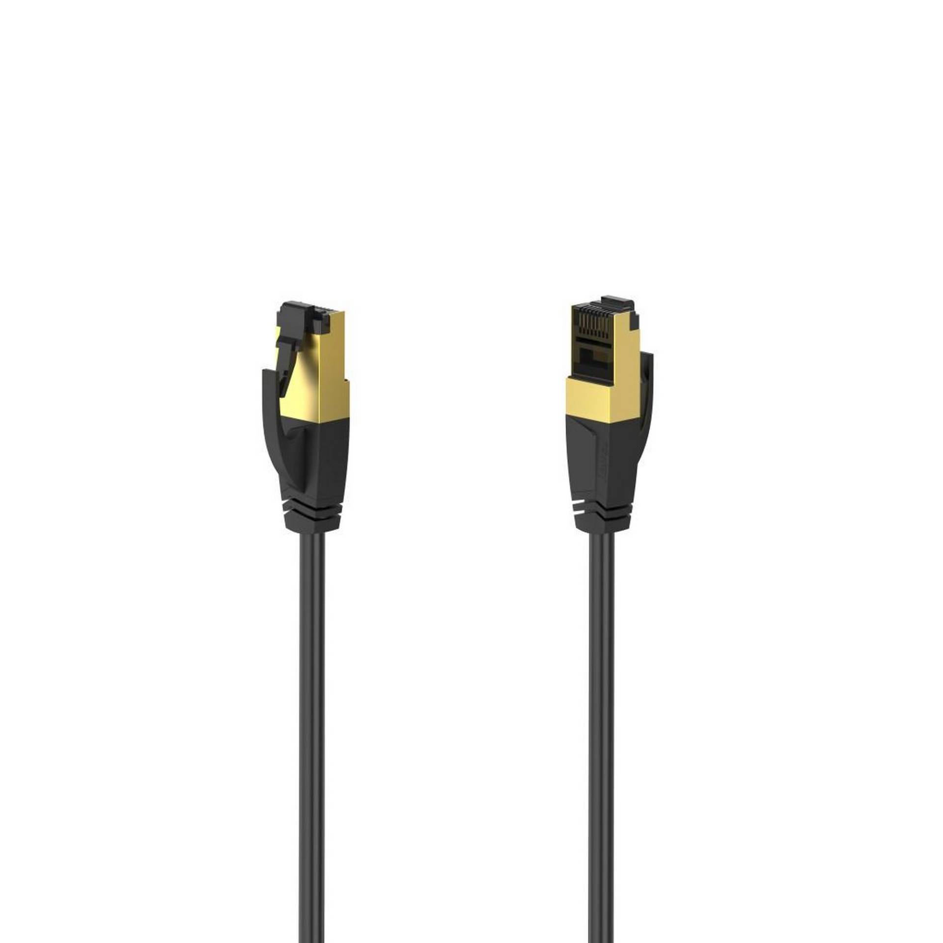 Hama S/FTP-Netzwerkkabel schwarz CAT-8 geschirmt, halogenfrei 3 m Hama S/FTP-Netzwerkkabel schwarz CAT-8 geschirmt, halogenfrei 3 m von Hama