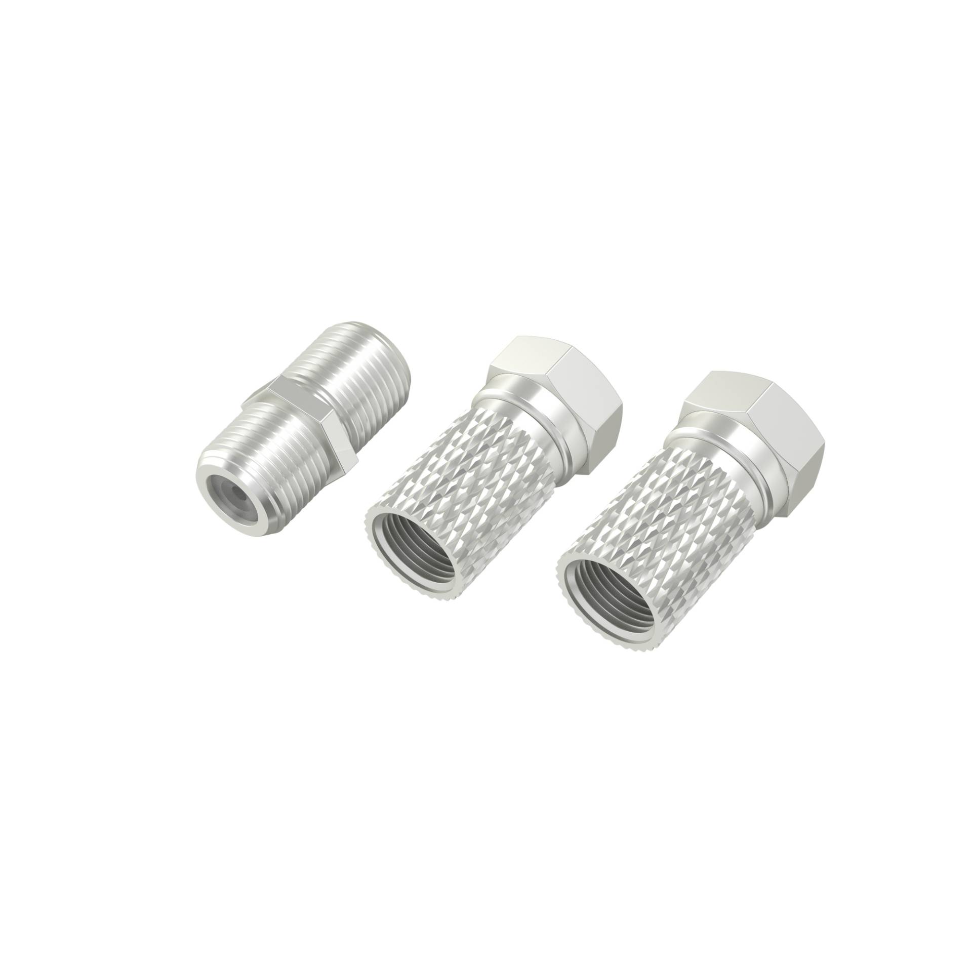 Hama SAT-Adapter-Set 2 x F-Stecker mit Adapter F-Kupplung Hama SAT-Adapter-Set 2 x F-Stecker mit Adapter F-Kupplung von Hama