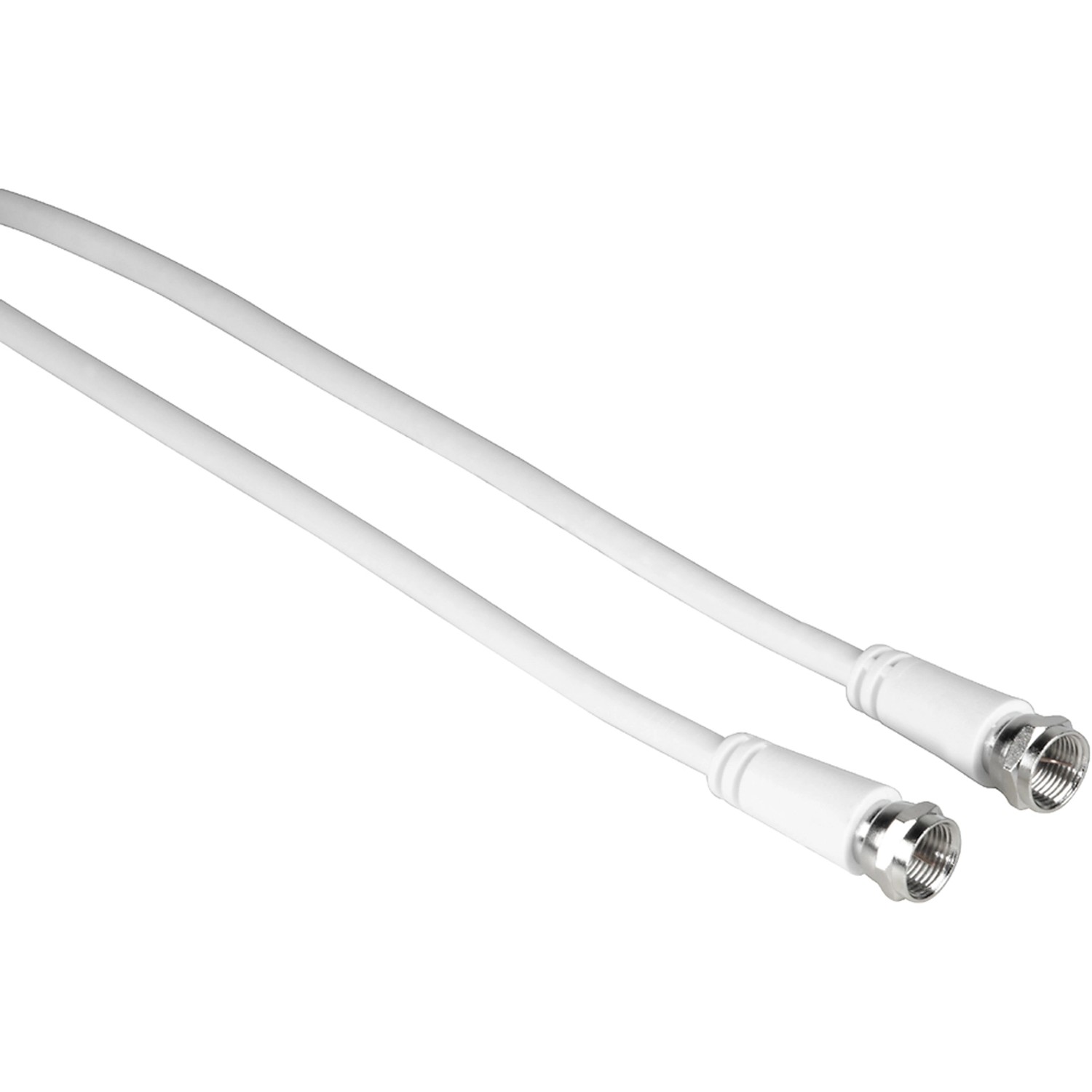 Hama SAT-Anschlusskabel F-Stecker - F-Stecker 75 dB 3 m Weiß Hama SAT-Anschlusskabel F-Stecker - F-Stecker 75 dB 3 m Weiß von Hama