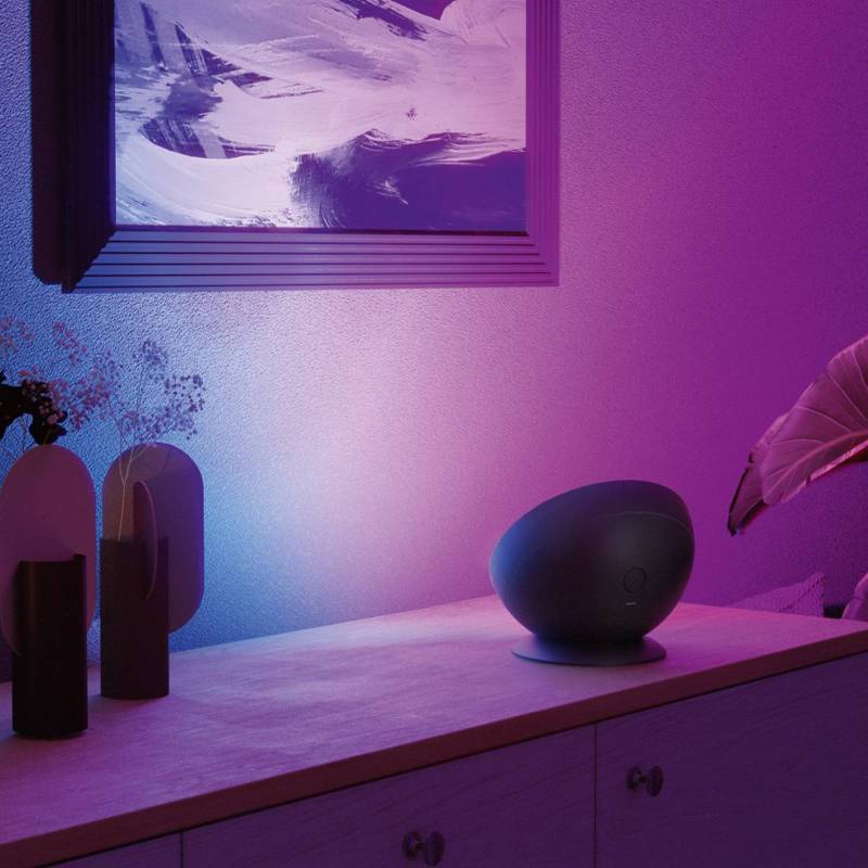 Hama Smart LED-Tischleuchte, schwarz WLAN, RGBW, dimmbar Hama Smart LED-Tischleuchte, schwarz WLAN, RGBW, dimmbar von Hama