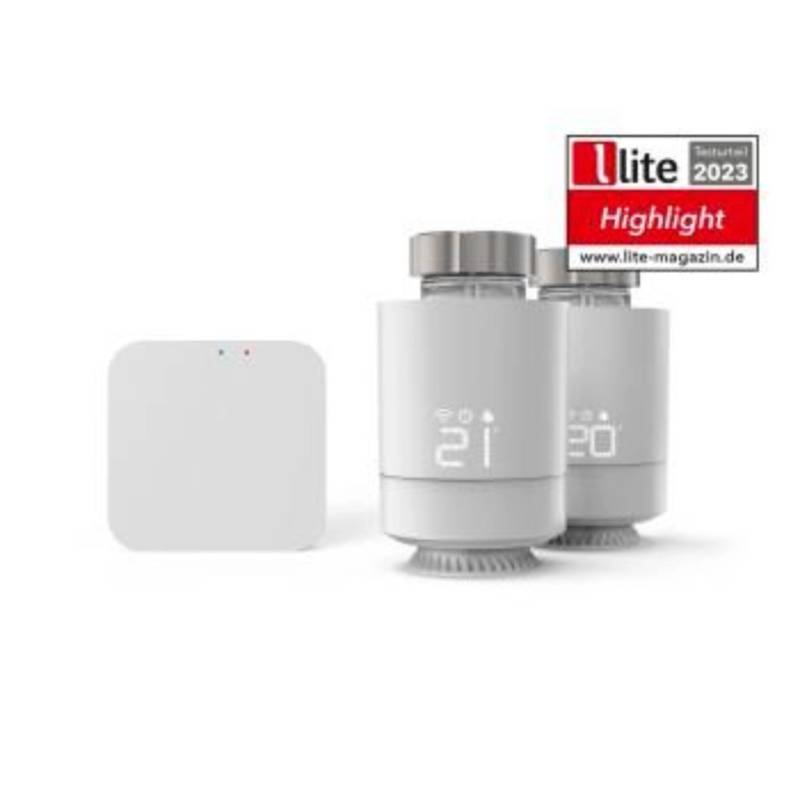 Hama Smarte WLAN-Heizungssteuerung 2x Smartes Heizkörperthermostat + Zentrale von Hama