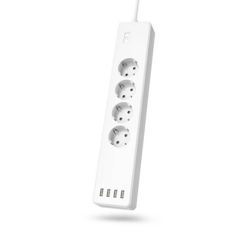 Hama Smarte WLAN-Steckdosenleiste 4-fach, einzeln Smarte Vierfach-Steckdosenleiste Hama Smarte WLAN-Steckdosenleiste 4-fach, einzeln Smarte Vierfach-Steckdosenleiste von Hama