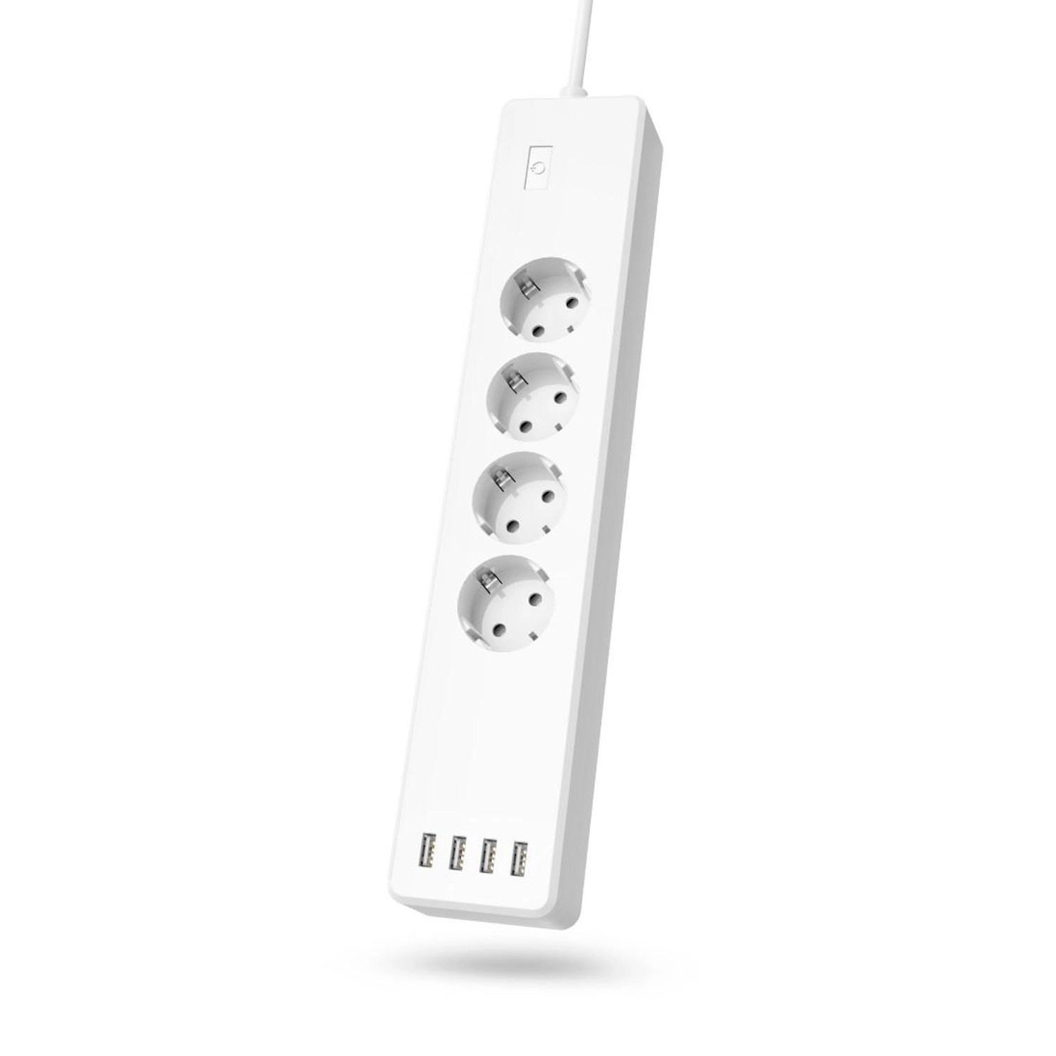 Hama Smarte WLAN-Steckdosenleiste 4-fach einzeln schaltbar Überlastsch. 4xUSB Hama Smarte WLAN-Steckdosenleiste 4-fach einzeln schaltbar Überlastsch. 4xUSB von Hama