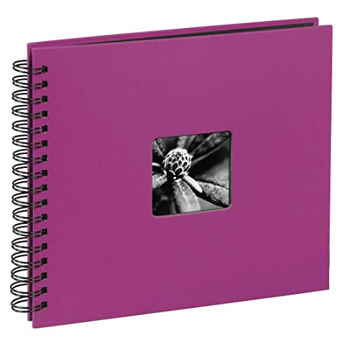 Hama Fotoalbum Jumbo 36x32 cm (Spiral-Album mit 50 schwarzen Seiten, Fotobuch mit Pergamin-Trennblättern, Album zum Einkleben und Selbstgestalten) pink Hama Fotoalbum Jumbo 36x32 cm (Spiral-Album mit 50 schwarzen Seiten, Fotobuch mit Pergamin-Trennblättern, Album zum Einkleben und Selbstgestalten) pink von Hama