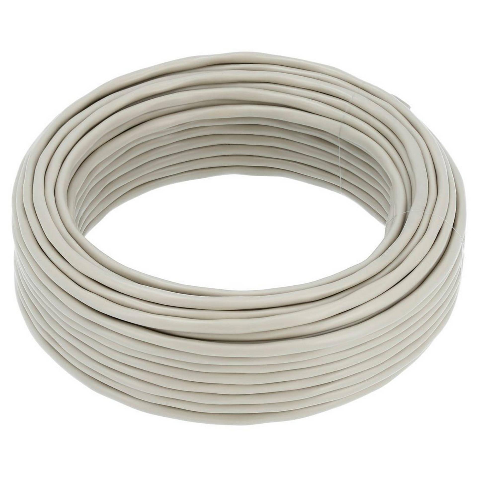 Hama Telefonkabel grau 4-adrig, geschirmt, 25 m Hama Telefonkabel grau 4-adrig, geschirmt, 25 m von Hama