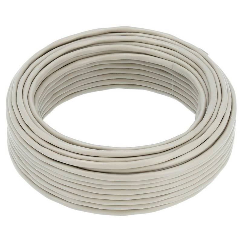 Hama Telefonkabel grau 4-adrig, geschirmt, 25 m von Hama
