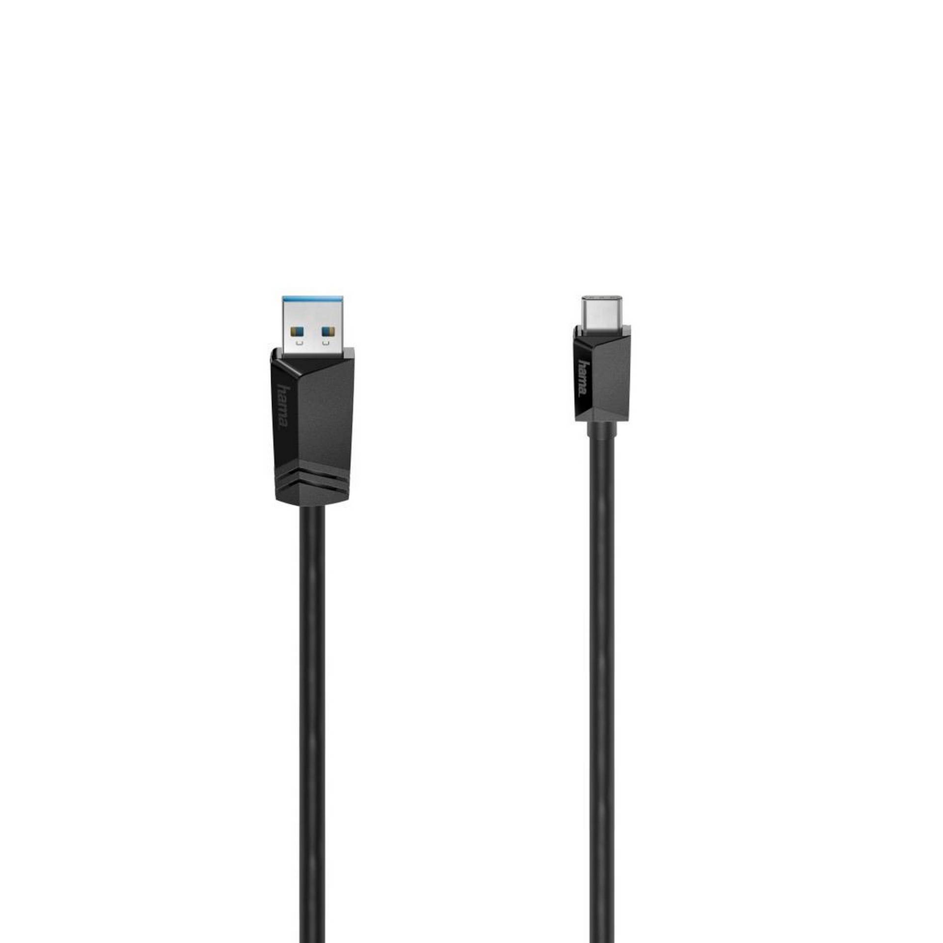Hama USB-C-Datenkabel mit USB-A-Stecker, USB 3.2 Gen1 schwarz 1,50 m Hama USB-C-Datenkabel mit USB-A-Stecker, USB 3.2 Gen1 schwarz 1,50 m von Hama