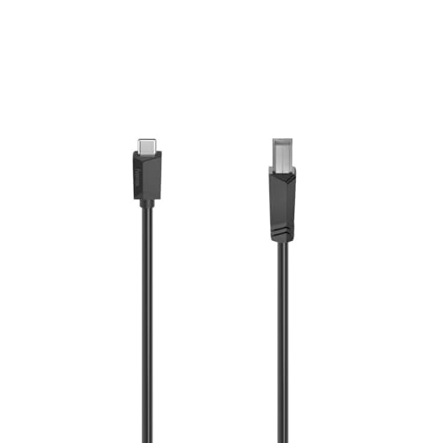 USB-C-Kabel, USB-C-Stecker - USB-B-Stecker, USB 2.0, 480 Mbit/s, 1,50 m USB-C-Kabel, USB-C-Stecker - USB-B-Stecker, USB 2.0, 480 Mbit/s, 1,50 m von Hama