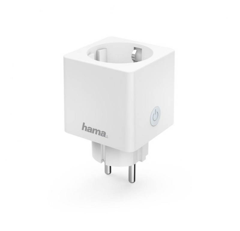 Hama WLAN-Steckdose "Mini", mit Stromverbrauchsmesser, per Sprache/App Smart-Home-Zubehör von Hama