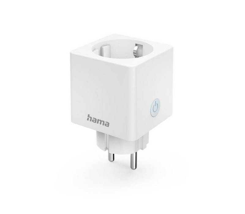 Hama WLAN-Steckdose WLAN-Steckdose mit App (kompakte, smarte Steckdose, Apple Home, 3680W), max. 3680 W von Hama