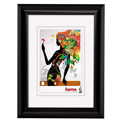 Hama Wandrahmen Malaga, Kunststoff, 20 x 30 cm, schwarz von Hama