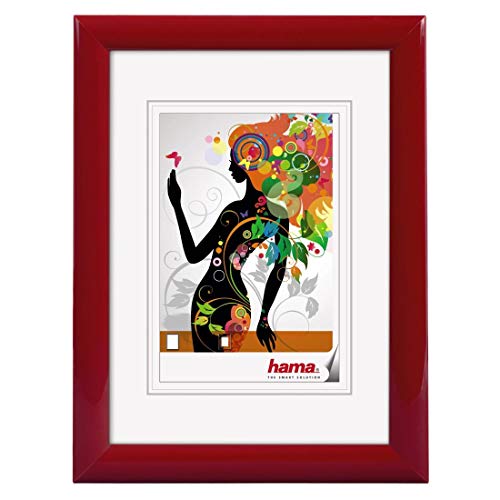 Hama Wandrahmen Malaga 15 x 20 cm, Kunststoff, rot von Hama