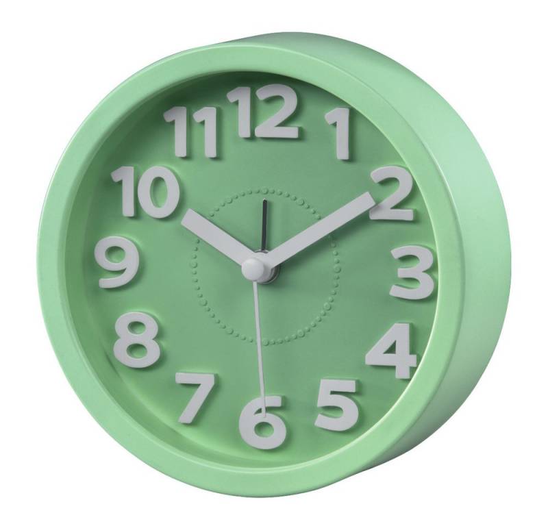 Hama Wecker HAMA Wecker "Retro", rund, Hellgrün (00186323) (Retro-Design, rund,... von Hama
