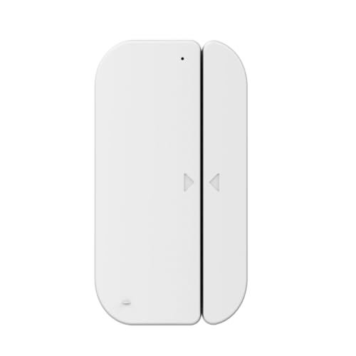 Hama WiFi Tür-Fenster-Kontakt (ohne Hub, Sensor mit Magnetkontakt, Alarm-Benachrichtigung aufs Handy, 2,4GHz, gratis App, Batterie-Betrieb) WLAN Fensteralarm/Türalarm, 1 Stück (1er Pack) von Hama