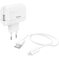 Hama - usb Ladegerät 12 w 1x usb-a, 1x Apple Lightning Weiß Innenbereich von Hama