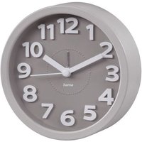 Hama - wecker retro rund dunkelbraun 542 von Hama