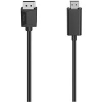 Kabel displayport hdmi 4k 15 m schwarz 496 - Hama Kabel displayport hdmi 4k 15 m schwarz 496 - Hama von Hama
