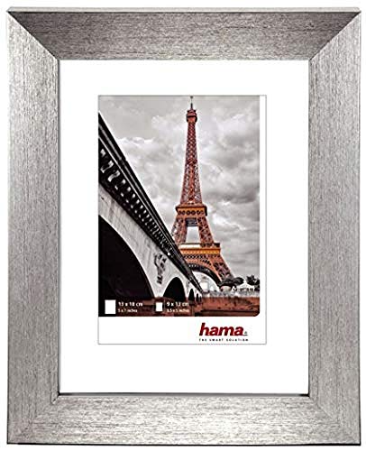 Kunststoffrahmen Paris, Silber, 10 x 15 cm von Hama