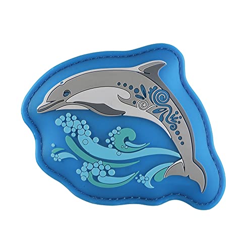 Step by Step Magic Mags Flash „Jumping Dolphin“, Delfin, mit Leuchteffekt, als Ergänzung für den Schulranzen oder Vorschulrucksack von Hama